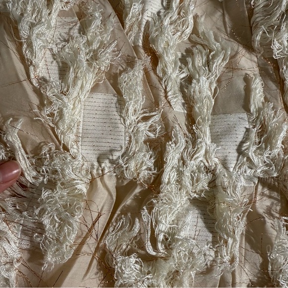 2022 spring purificacion garcia FRINGED BALLOON SLEEVE Jacket size XS - Picture 15 of 15